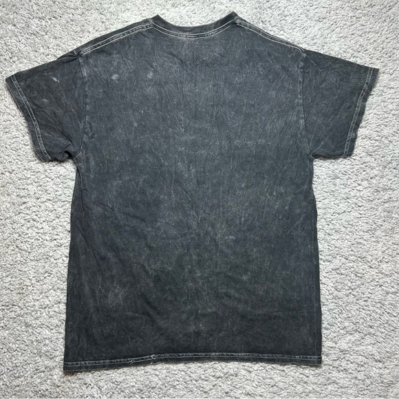 Nirvana Shirt Womens Medium Crewneck Spellout Tee Smiley Face Music Band Cobain - Picture 3 of 3